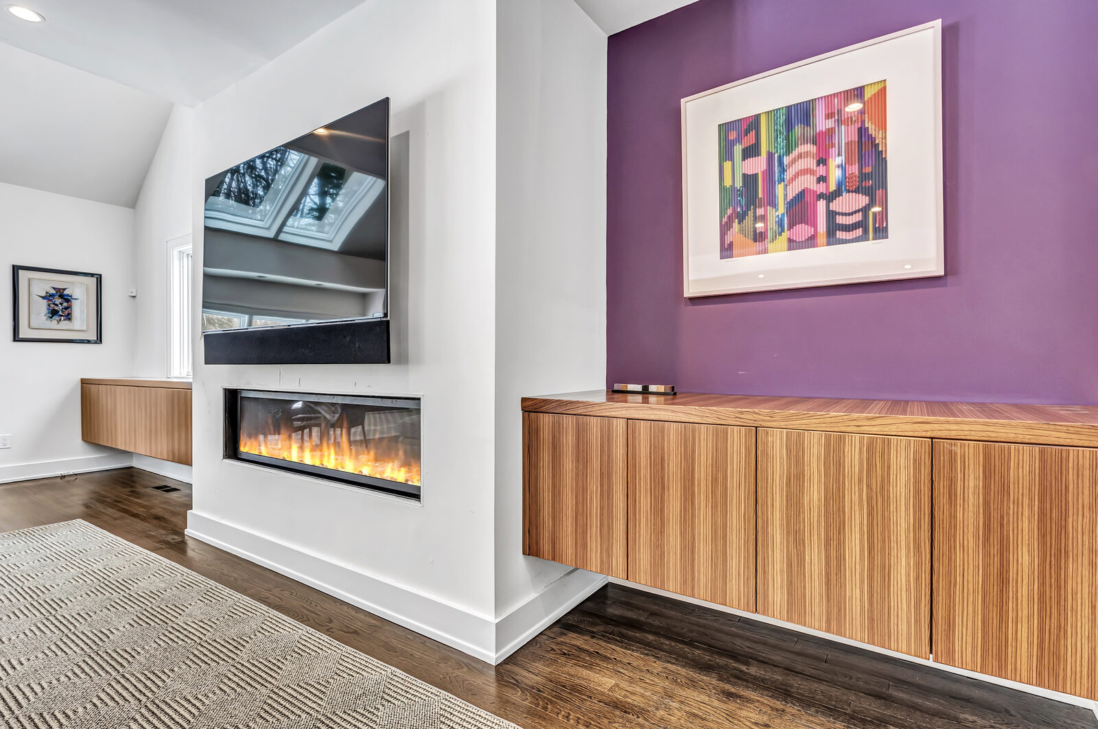 Custom home-office built-ins and cabinetry