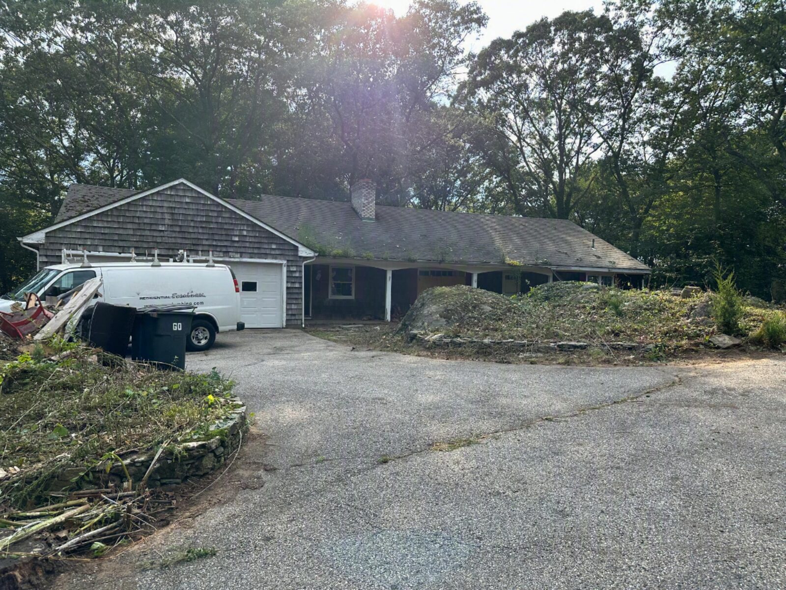 This home before, a dated single-story ranch